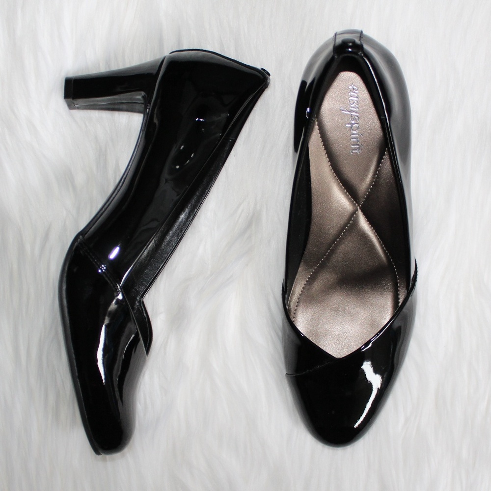 Easy Spirit Black Patent Women's Shoes size 9